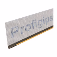 Профиль оконный примыкающий 6мм. L=2,4м.п. Profigips с сеткой коричневый РП