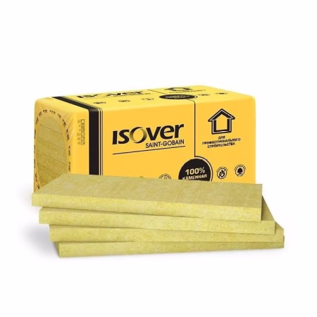 Утеплитель ISOVER FACADE 50x600x1000 мм. (2,4 м.кв.) РФ