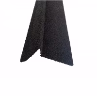 Планка торцевая левая ТехноНиколь с гранулятом 75*25*65*5*1250мм, черный