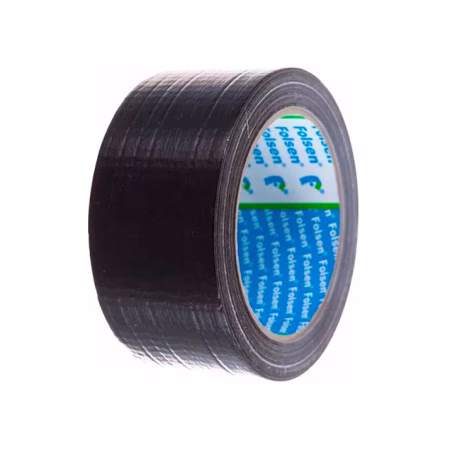 Лента тканевая Folsen 48мм x 10м влагоустойвая черная. Латвия 