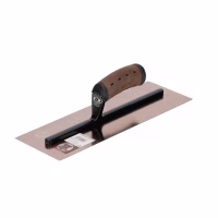 Гладилка для гипса нерж.закал.сталь, гриф алюм.305X120X0,65мм, alcantara /127712305-MHLSS/ Olejnik