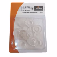 Прокладка силиконовая 1/2мм 10шт. СИМТЕК, Россия