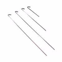 Спица (тяга) крюк d 4 мм длина 1000 мм оцинкованная. РФ