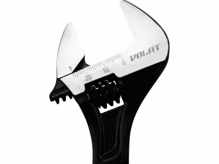 Ключ разводной 200мм, раскрытие губок 25мм (12010-20), ВОЛАТ