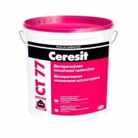 CERESIT CT 77 Базовый компонент для изготовления мозаичной штукатурки (силикон-акриловая) ,7,10кг.