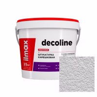 Штукатурка камешковая акриловая Ilmax decoline 1мм, белая, 25кг