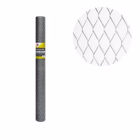 Сетка просечно-вытяжная оцинкованная 17х40х0,5мм. 1х10м. 1л=10м.кв.РФ.