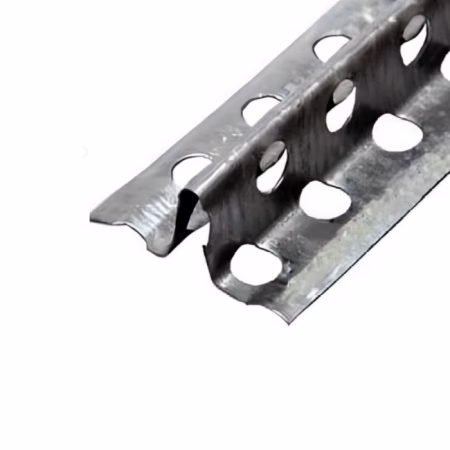 Маяк штукатурный. Высота 10 мм. Длина 2,5м. Толщина 0,27мм. ПланМеталл. РБ 