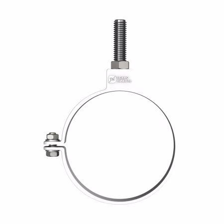 Хомут трубы универсальный ТехноНиколь ПВХ L=180мм, белый