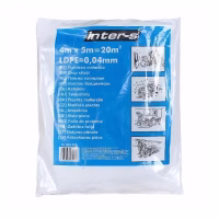 Укрывочная плёнка 40 мкм. 4х5м. Motive Суперпрочная. Польша