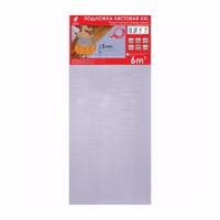Подложка листовая Solid Толщина 5 мм. Упаковка 10листов=6 м². РБ.