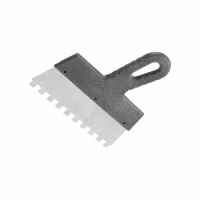 Шпатель фасад. зубчат. нерж. 200мм зуб 8х8 (ST1004-2008), STARTUL MASTER