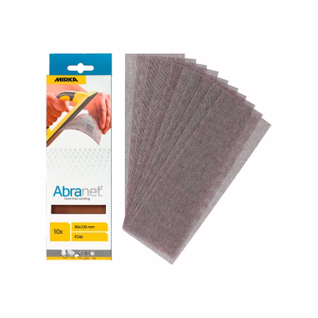 Шлифовальные материалы 80x230mm Grip P180 ABRANET 10/Pack "МIRKA" Финляндия(AE175F1018)