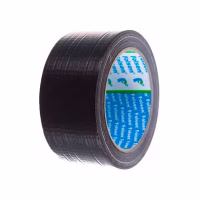 Лента тканевая Folsen 48мм x 10м влагоустойвая черная. Латвия 