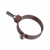 Хомут трубы универсальный ТехноНиколь ПВХ L=180мм, коричневый