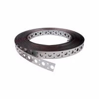 Лента монтажная перфорированная LP 20мм. Рулон 25м. Толщина 0,7мм. РФ