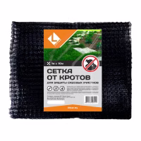 Сетка от кротов LIHTAR 1х10м. Ячейка 15х15мм. РФ