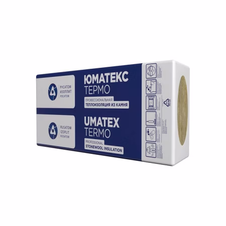 Минеральная вата Umatex Termo Linio 15 50x600х1200мм. (4,32 м.кв). РФ