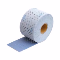 Бумага наждачная на пленке под липучку с  мультипылеотводом Р220 115 мм. SunMight (77211)