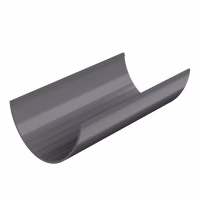 Желоб ТехноНиколь ПВХ, серый, глянец, 3м.