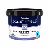 Шпатлевка Sniezka ACRYL-PUTZ SP21 SPACHTEL готовая финишная, 15кг. РБ