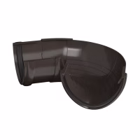 Угол желоба регулируемый 90°-150° ТехноНиколь ПВХ, темно-коричневый