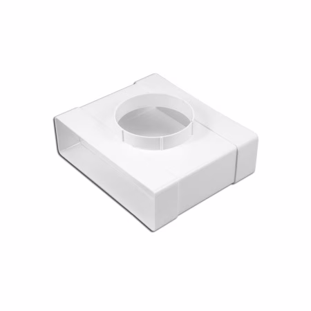 Тройник для плоских каналов 55х110/100мм (511ТФ10П)