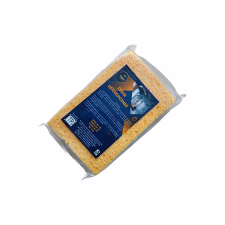 Губка 135х85х35 мм целлюлозная. РФ