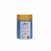 Плёнка укрывочная 0,5х33м. LUCKY рулон с термостойкой клейкой лентой WASHI. Китай 