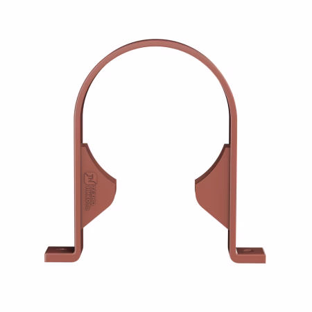 Хомут трубы ТехноНиколь ПВХ, красный