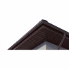 Софит ТехноНиколь Оптима частично перфорированный, каштан, 3м