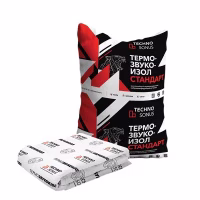 Мат для звукоизоляции ТермоЗвукоИзол Стандарт 15 мм х 1,5м х 10м. В пачке 15 м.кв. РФ.