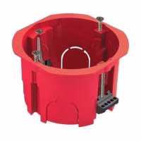 Коробка электромонтажная для гипсокартона с шурупами. РФ. (GE40022)