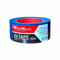 Лента бумажная малярная синяя 50мм*50м /5050UT/ WoffMann