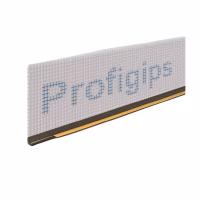 Профиль оконный примыкающий 6мм. L=3,0м.п. Profigips с сеткой коричневый РП