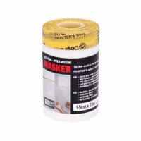 Плёнка укрывочная 0,55x23м. Washi рулон с клейкой лентой. Польша