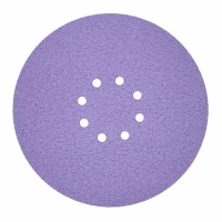 Круг шлифовальный БАЗ Purple line под липучку D225 P100 8отв. РФ.