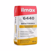 Шпатлевка Ilmax 6440 полимерная финишная. Белая, 15 кг. РБ.