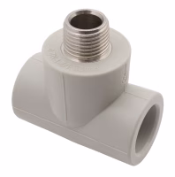 Тройник ПП комбинированный с наружной резьбой d20х3/4мм FIRAT, Турция