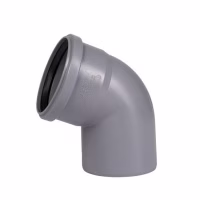 Отвод ПП 67° d110мм OSTENDORF для внутренней канализации