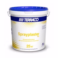 Шпатлевка Terraco Sprayplaster BC. Базовая. 25 кг. РФ.