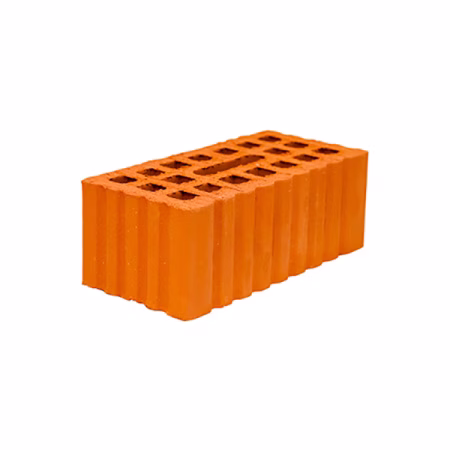 Кирпич рядовой пустотелый утолщенный М-150 250х120х88 КРПУ 150 Радошковичи кфф=1,354