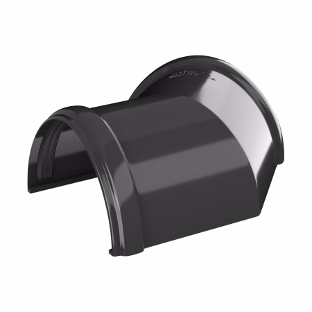 Угол желоба 135° ТехноНиколь ПВХ, черный