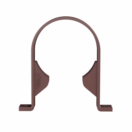 Хомут трубы ТехноНиколь ПВХ, коричневый