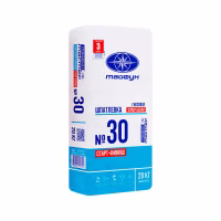 Шпатлевка Тайфун Мастер № 30 гипсовая старт/финиш. БЕЛАЯ, 20кг. РБ