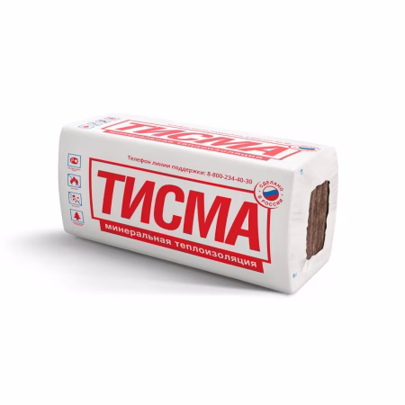 Теплозвукоизоляция ТИСМА TS 038 50х600х1300мм (12,48 м.кв) Knauf Insulation. РФ