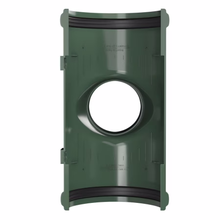 Воронка желоба ТехноНиколь ПВХ, зеленый