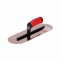 Гладилка д/полов с закругл.торцами, 0,65х120х356мм, ручка двухкомп. /127712356-MSOH2K/ Olejnik