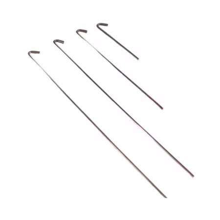 Спица (тяга) крюк d 4 мм длина 1000 мм оцинкованная. РФ