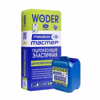 Гидроизоляция эластичная 2-компонентная Тайфун Мастер WODER DUO компл. 24+8кг. РБ